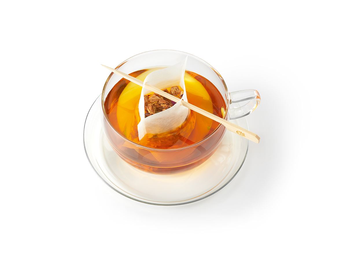 Teefilter Größe S mit Lasche und Stick